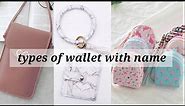 11 different types of women's wallet with name | wallets for women | trendy girl neha