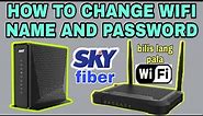 HOW TO CHANGE PASSWORD AND WIFI NAME SKYCABLE MODEMS | 2024 |Quick ang Easy |TAGALOG