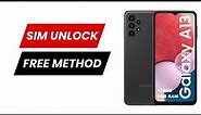 Unlock Samsung Galaxy A13 Network Unlock Code