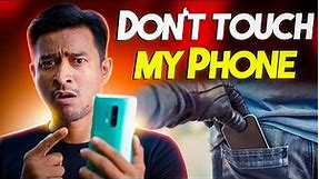 Don't touch my phone is the anti theft phone security alarm app 2024