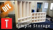 Simple DIY Storage! | Easy Cubbies