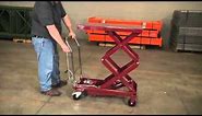 Northern Industrial Hydraulic Lift Table 770-Lb. Capacity