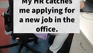 HR catches me🤣Hr manager corporate rules organisation HR memes corporate memes funny Salman Khan