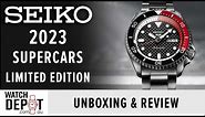 2023 Seiko 5 SRPJ95K Supercars Collaboration Limited Edition | Unboxing & Review