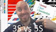 3s vs 5s (making it simple)