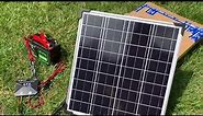 Voltset 20W 12V Solar Panel Kit Review, Compact panel for camping or my garden 12 v lighting