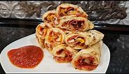 Homemade Pizza Rolls - 3 Ingredients - Quick Lunch, Dinner, Snack, Appetizer - The Hillbilly Kitchen