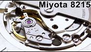 Miyota Caliber 8215 Automatic (Movement Monday)