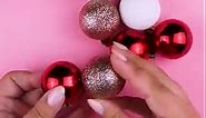 Creazioni con le palle di Natale 🌟