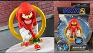 Knuckles & Ring Stand from Sonic The Hedgehog 2 The Movie Wave 2 Action Figure Review