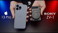 iPhone 13 Pro Max vs Sony ZV-1 camera comparison
