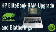 HP EliteBook 840 G7 RAM Upgrade and other Blatherings