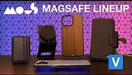 Mous Limitless MagSafe Lineup | Limitless 4.0 Case, MagSafe Flip Wallet, MagSafe Stand