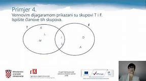 Matematika 5. r. OŠ - Presjek i unija skupova