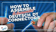 How to Assemble & Disassemble Deutsch DT Connectors