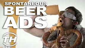 Spontaneous Beer Ads - Jamie Munro Explores Comical Alcohol Ads with These Funny Beer Commercials