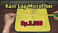 Review Kain Lap Microfiber Kuning Serbaguna