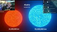 xQc Reacts to Universe Size Comparison