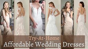 Affordable Wedding Dresses That You Can Try On AT HOME | Avery Austin Review
