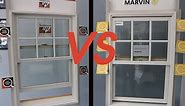 Comparing Double Hung Windows- Andersen or Marvin?