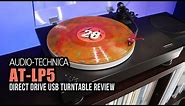 Audio-Technica AT-LP5 Direct Turntable Full Review and Features - USB