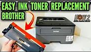 How To Replace Ink Cartridges Brother Printers! Ink Toner Installation Brother Printer TN660 TN630