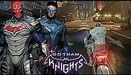 Gotham Knights - EXCLUSIVE Nightwing and Red Hood Free Roam Gameplay!