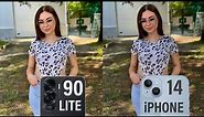 Honor 90 Lite 5G Vs iPhone 14 Camera Test Comparison