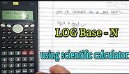 How to calculate LOG Base 2 By Using SCIENTIFIC CALCULATOR | scientific calculator