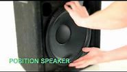 Upgrade with CELESTION: how to change the speakers in a 2-way 12" PA cab