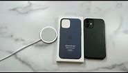 Official Apple Silicone Deep Navy Case for iPhone 12 mini Unboxing and Review