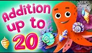 Addition up to 20 | Math for Kindergarten & 1st Grade | Kids Academy