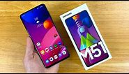 Samsung Galaxy M51 Unboxing, First Impressions & Battery Test!
