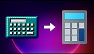 Windows Icon Evolution: Calculator