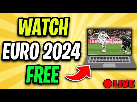 🔴How To Watch Euro 2024 Live FREE! (Every Match)