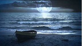 iStock Fantastic landscape video background Moonlight at the sea ocean HD1080
