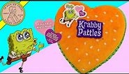 Valentine's Day Spongebob Krabby Patties Plush Heart Candy Review