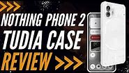 Tudia Case Review Nothing Phone 2 Slim Smooth Feeling Drop Protection TPU Similar to Spigen Armor