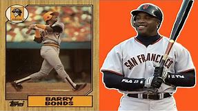 Top 20 Most Valuable Barry Bonds Baseball Rookie Cards! (1986-1987, PSA Graded)