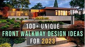 Top 100 Front Walkway Design ideas for 2023