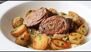 Beef Rouladen – Beef Stuffed with Bacon, Onions & Pickles - How to Make Rouladen & Gravy
