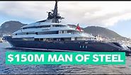 MAN OF STEEL Yacht – The 86 meter, $150M Superyacht