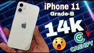 iPhone 11 Unboxing Grade - B Only at 14k on cashify supersale - Refurbished iphone Killer deal 🤯