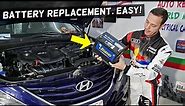 HOW TO REPLACE CAR BATTERY ON HYUNDAI
