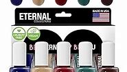 Eternal Beige Nail Polish Set for Women (ELEGANT) - Red Nail Polish Set for Girls - Lasting & Fast Dry Blue Regular Nail Polish for Home DIY Manicure Pedicure - Made in USA, 13.5mL (Set of 5)