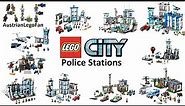 All LEGO City Police Stations 2008 - 2020 Speed Build
