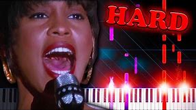 Whitney Houston - I Will Always Love You - Piano Tutorial