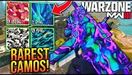 WARZONE: The 10 RAREST CAMOS You Can Own!
