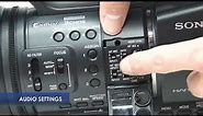 Video camera instructions Sony HDR AX2000