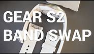 Samsung Gear S2 band swapping